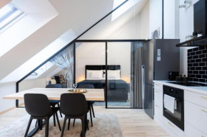 Stilvolle Dachgeschosswohnungen mit Balkon in Innenstadt Nähe
